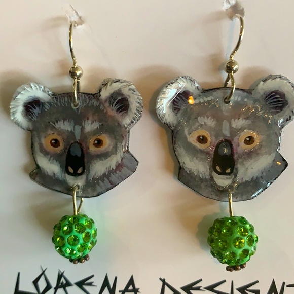 KOALA earrings - Picture 2 of 2